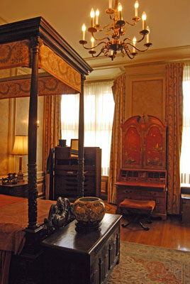 a bedroom interior